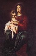 Bartolome Esteban Murillo Virgin and the Son oil painting reproduction